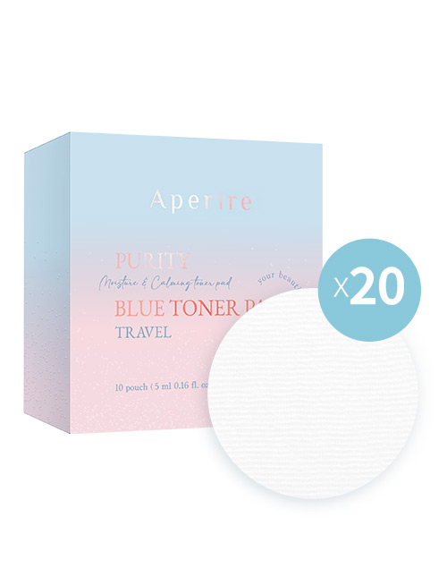 아페리레 순수 블루 토너 패드 트래블 (20매)